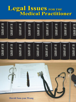cover image of Legal Issues for the Medical Practitioner